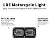 V72 2-LED Motorcycle Fog Light High Power Waterproof LED Headlight for Off-Road Truck SUV