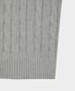 Brooks Brothers Cotton Cable Vest (Grey) (Bbwvmbg105)