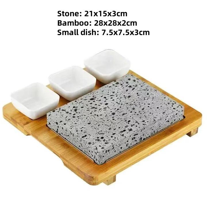 Cooking Stones for Steak Indoor Grill Sizzling Hot Stone Set Lava Steak Stones Hot Stone Cooking Hot Rock Cooking Stone Set