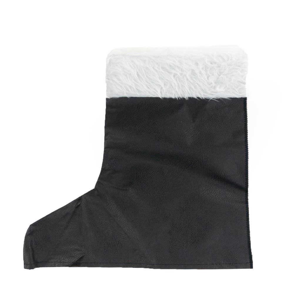 TG53037 Santa Claus Boot Covers Costume Fur for Christmas