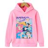 Autumn and Winter KPop Demon Hunters Printed Girl Clothing Children's Long-sleeved Hoodie Fashion Warm Children's Sweatshirt