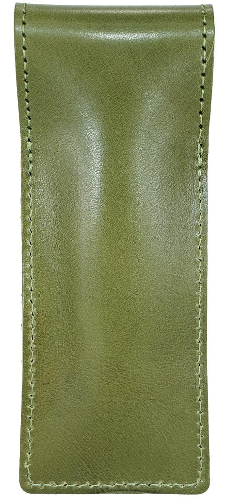 Khaki Tochigi Leder Stifthalter oder 2 Schlanke Große Koreanische Herstellung in Echtem Tochigi Gerb- und Schlankes Produktetui, 1, 3, Stifte, Design, Kapazität,