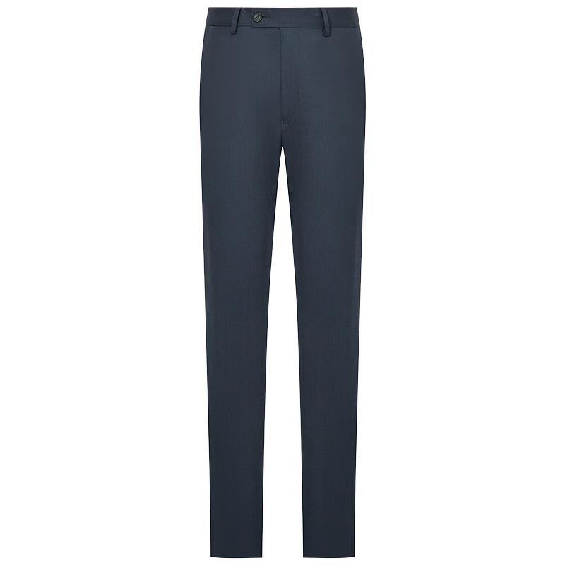 Men's Easy-Care Wool Blend Business Suit Collection
