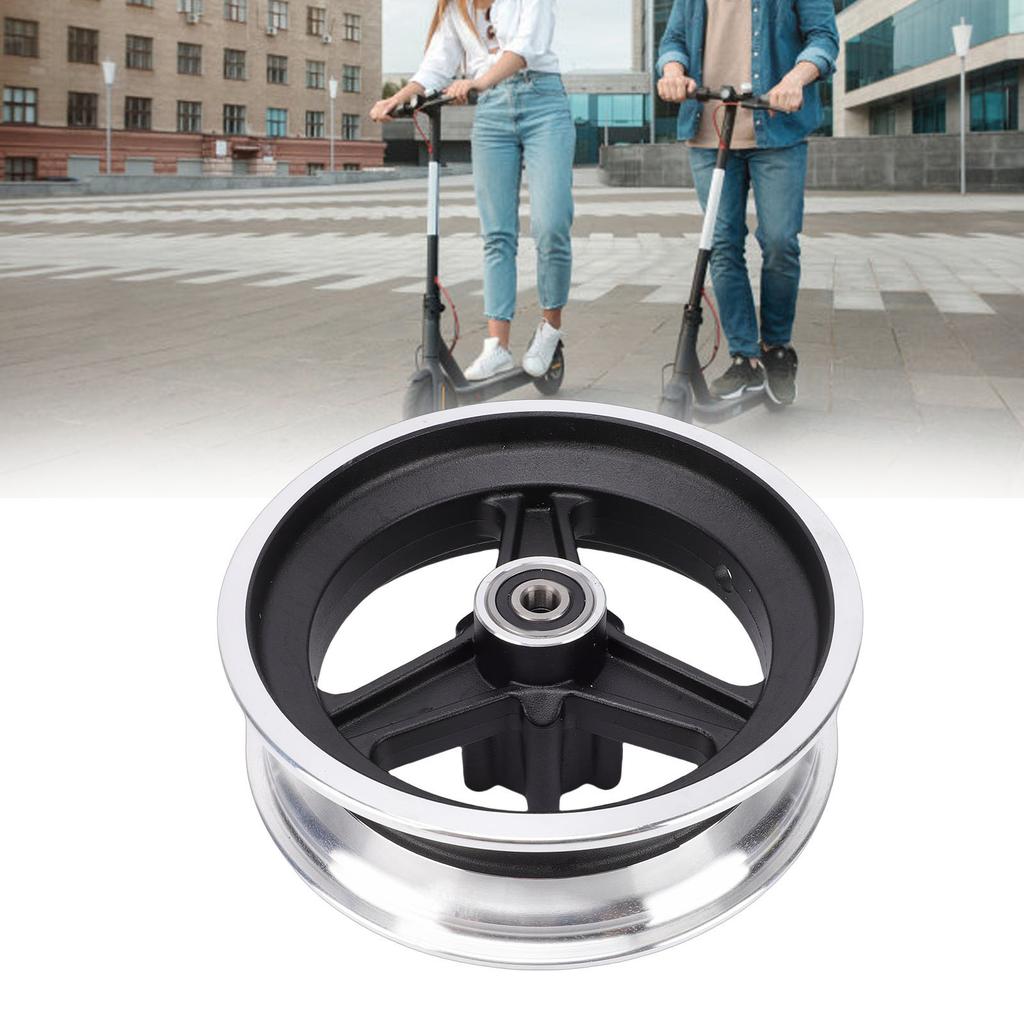 Aluminum Alloy Scooter Front Wheel Hub, 10X2.75-6.5   Hub for 10\  and 11\  Electric Scooter, Designed for SmartGyro Scooter, Good Damping Effe
