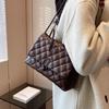 Premium texture bag women's autumn and winter new trendy fashion diamond chain bag niche women's shoulder messenger bag