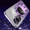 For Huawei nova 11 Pro/nova 11 Ultra Case Electroplating Phone Cover Astronaut Kickstand