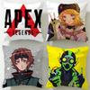 Popular Game Apex Legends Cushion Cover Soft & Easy-Wash Pillow Case – Versatile for Couch, Bed, Travel and Office