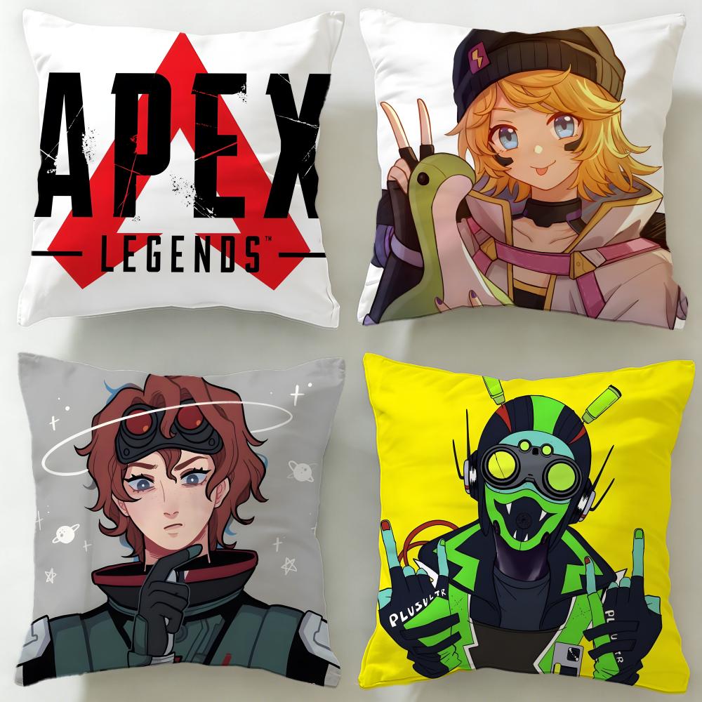 popular game Apex Legends Cushion Cover Soft & Easy-Wash Pillow Case – Versatile for Couch, Bed, Travel and Office