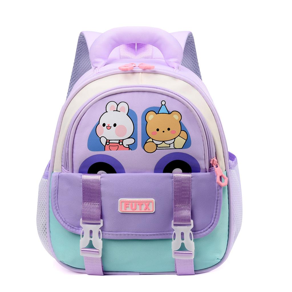 Schoolbag kindergarten baby schoolbag cute cartoon print large capacity children's backpack go out to play leisure small backpack