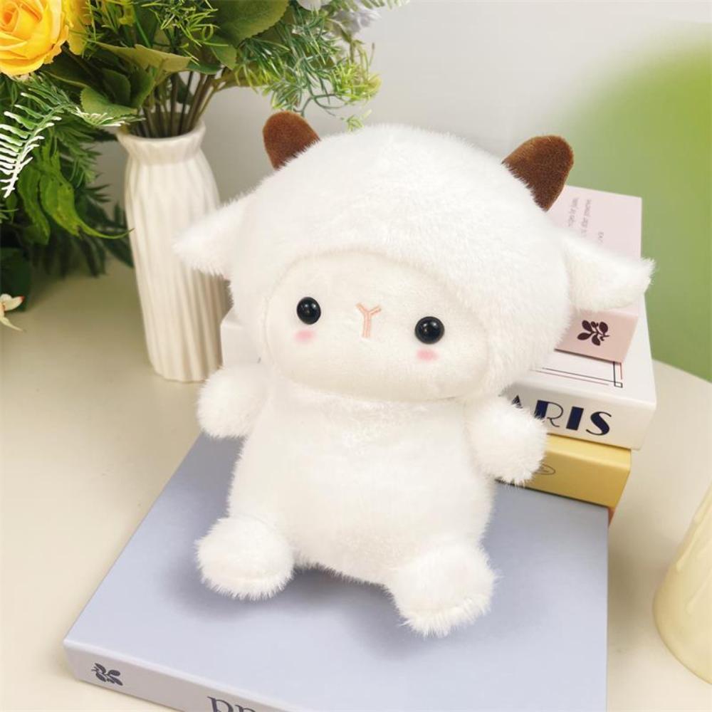 Table with Doll Ornament Cute Plush Toy Doll Doll To Accompany Learning Partner Children's Birthday Gift