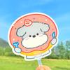 Cute Cartoon Mini Hand Fans for Kids (10-Pack)