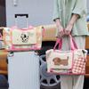 1pc Large Capacity Cute Cartoon Expandable Travel Storage Bag Fashion Waterproof Thick Portable Foldable Organizer