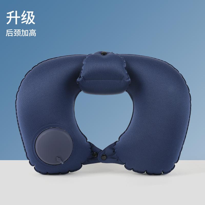 Ultralight Inflatable Travel Camping Pillow Press Inflatable U-Shaped Pillow For Sleeping Outdoor Folding Portable