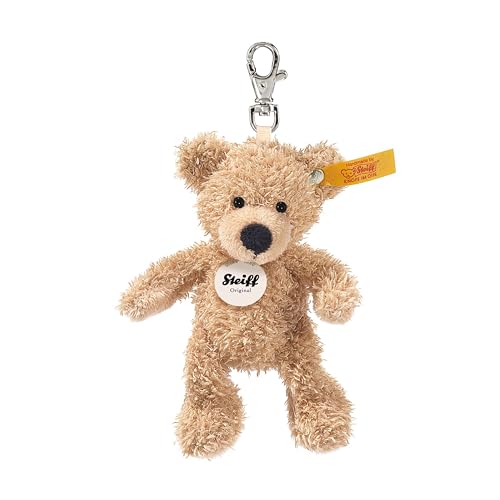 Finn Teddy Bear Keyring Beige 12