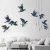 Europäischer dreidimensionaler Vogel-Wandschmuck Schwalbe Wandbehang Abstrakte Tierornamente Heimwanddekoration