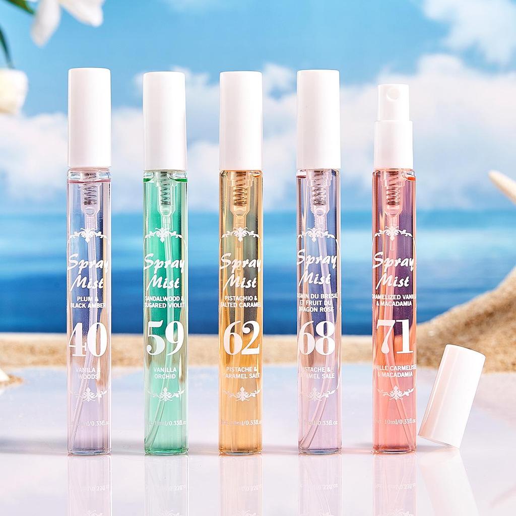 Digital Brazil 10ml Alcohol-Free Coconut Fragrance Mist Set - Long-Lasting, Light & Elegant Scent for Women