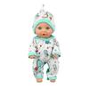 Jumpsuit Doll Outfit For 10-12Inch Baby Doll 25-30cm Reborn Babies Doll Clothes
