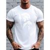 European Size Printed T-shirt Suitable for All Seasons Casual Wear Summer Wear Daily Top Men's Patterned T-shirt Breathable Short Sleeve T-shirt