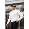 Black Polo Neck Zippered Knitted Sweater 7242