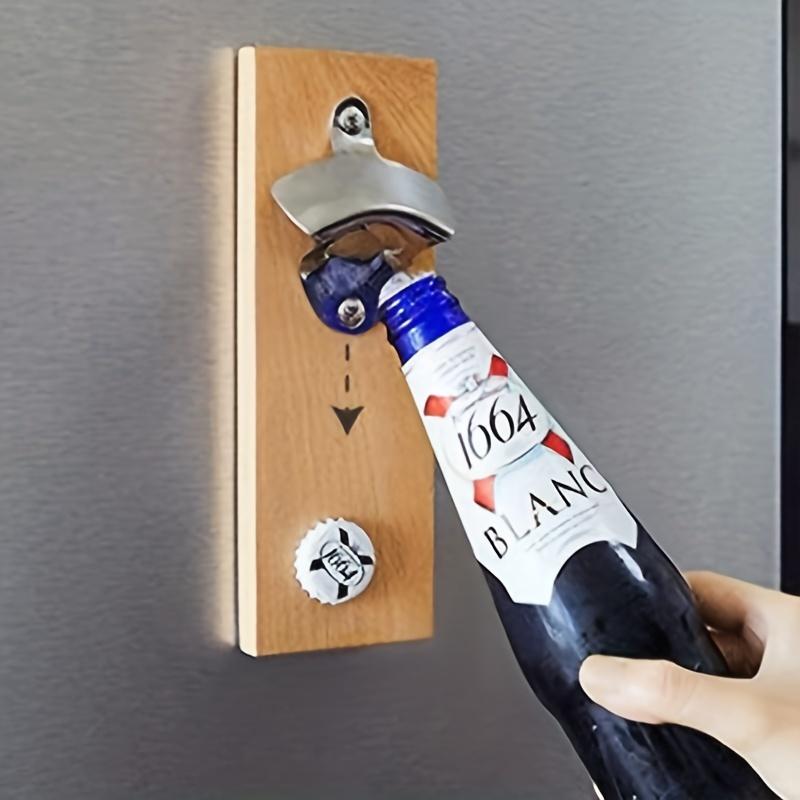 Stainless Steel Wall Mounted Bottle Opener Beer Bottle Opener Creative Bottle Opener Metal Bottle Opener