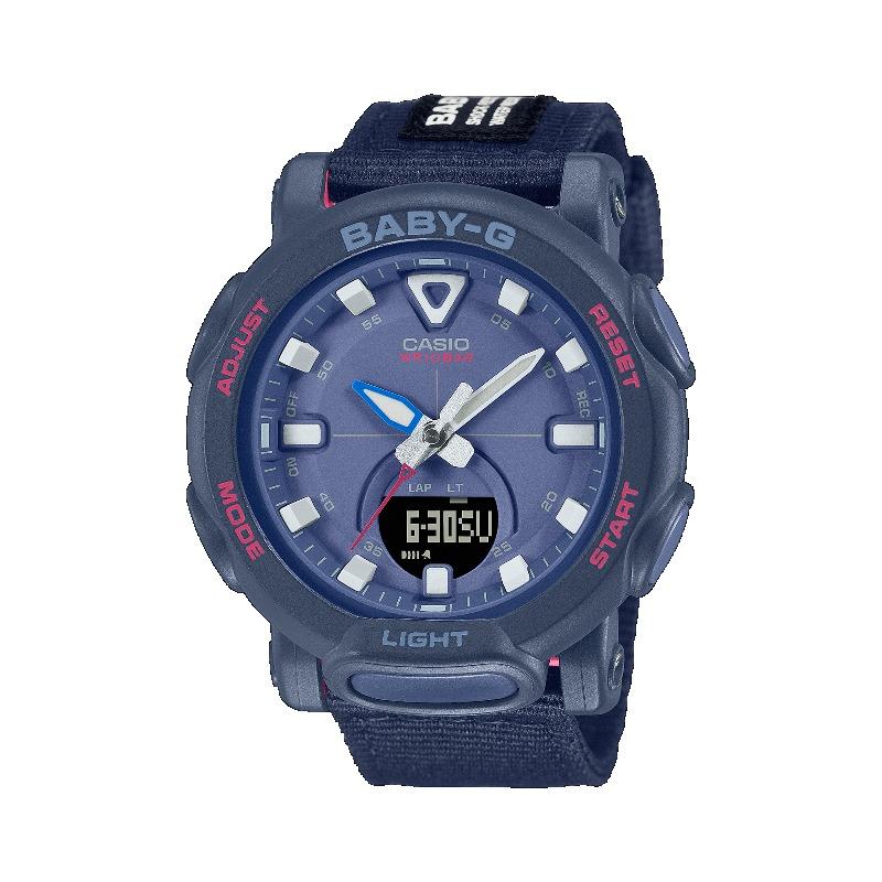 

Casio Baby-G Women s Resin 100M Water Resistant Digital Shock Resistant Quartz Watch BGA-310C-2A синий