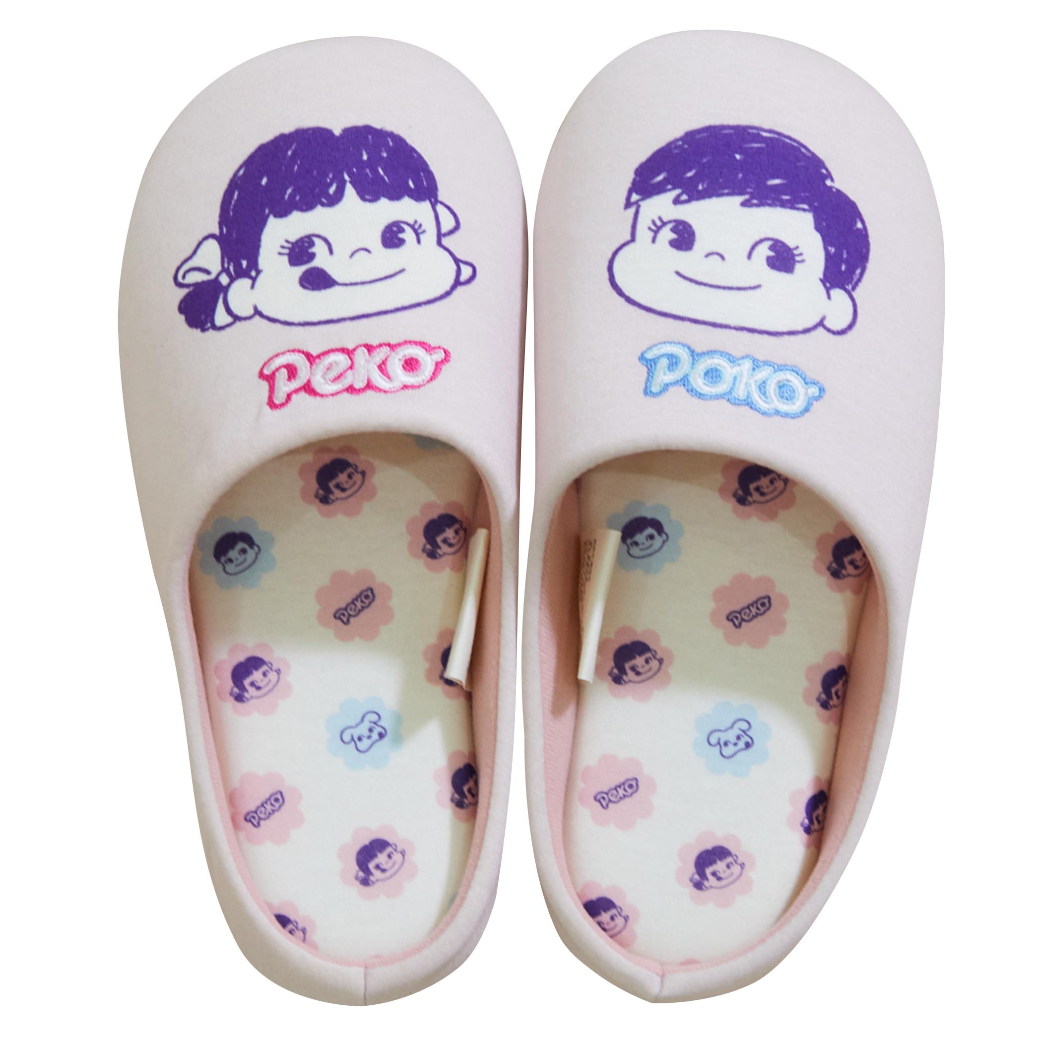 

Atelier Momo Momo PEKO POKO и Room Комнатный Размер & & Peko-chan Poko-chan Обувь, Розовый, Тапочки, Средний, 23-25см, PKZ43948-51 розовый