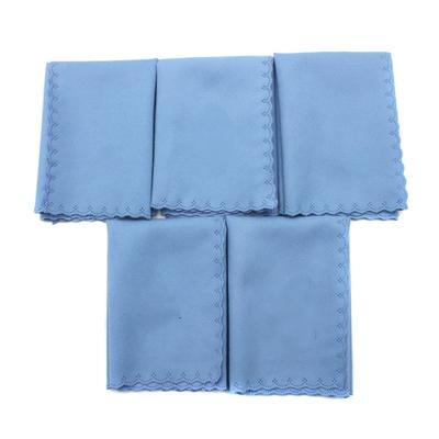 5pcs Microfiber Cleaning Polishing Polish Cloth for Musical Instrument Guitar Violin Piano Clarinet Trumpet Sax
