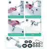 1PC New 1080° Universal Faucet Splash Filter Tap Swivel Spray Head Extension