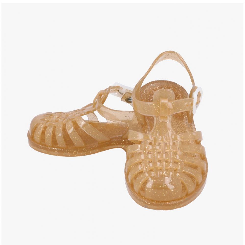Meduse Kids Jelly Shoes Sandals Crepe Paillete Sun 201
