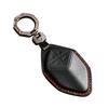 4 Bottons Luxury Genuine Leather Auto Key Fob Cover Case Remote Auto Accessories Fit For Changan Deepal S7 Premium Grade Auto Interior Accessory