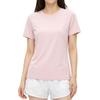 [TACVASEN] Women's Short Sleeve T-Shirt - Quick Dry, Cooling, Stretch, UPF50+ - Light Pink 2XL