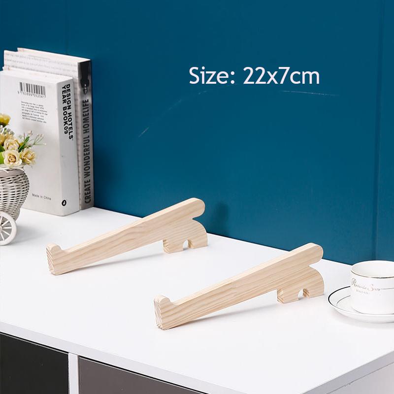 1 шт. деревянная универсальная подставка для ноутбука Съемная деревянная подставка подходит для охлаждающей подставки для ноутбука Single Layer-S