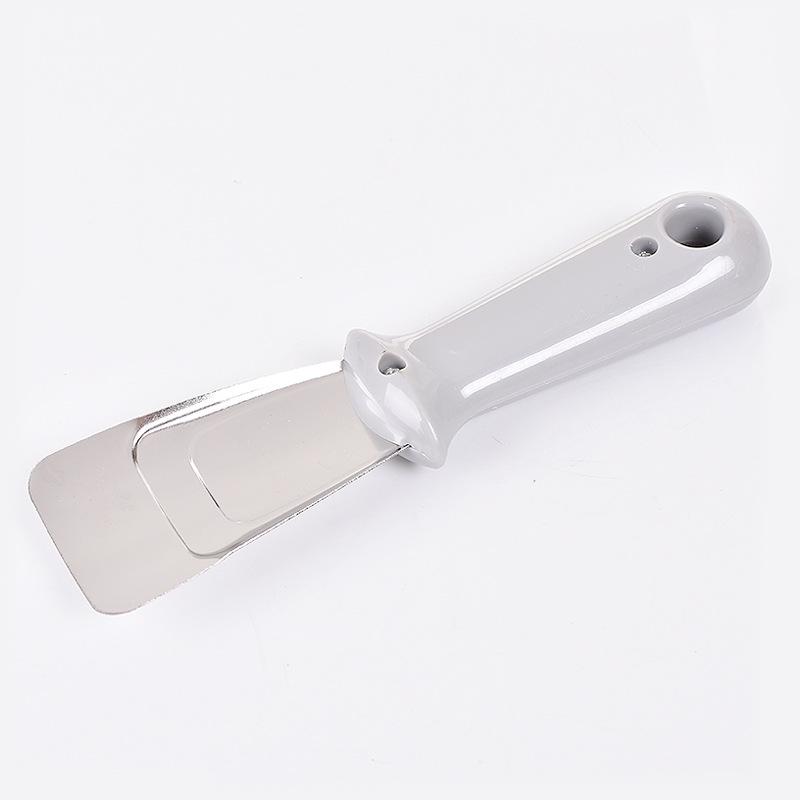 

Многофункциональный скребок для размораживания морозильника и ледяная лопатка из нержавеющей стали серый