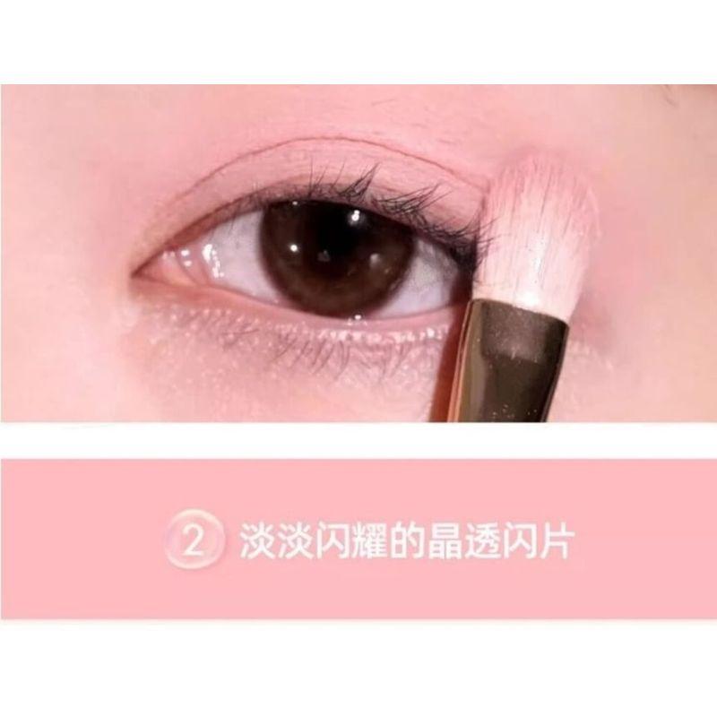 Gege Bear - Lidschattenpalette mit 6 Farben - #02 Erdbeer-Stimmung