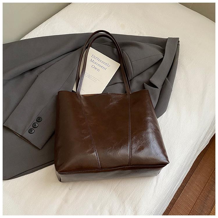 Autumn Retro Niche Underarm Bag Women's New Trendy Bag Large Capacity Shoulder Bag Fashion Bag