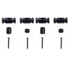 4PCS With Screw Guitar String Retainer Black / Silver / Gold String Guide  For Electric Guitars