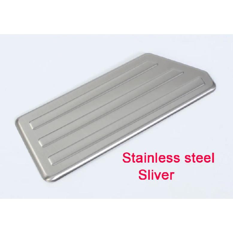 Stainless Steel Car Foot Rest Footrest Pedal Cover Trim Decoration Frame For Honda CRV CR-V  2024 Auto Interior Accessories