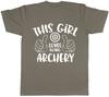 This Girl Loves Doing Archery Unisexs Unisexs Ladies Unisex TShirt