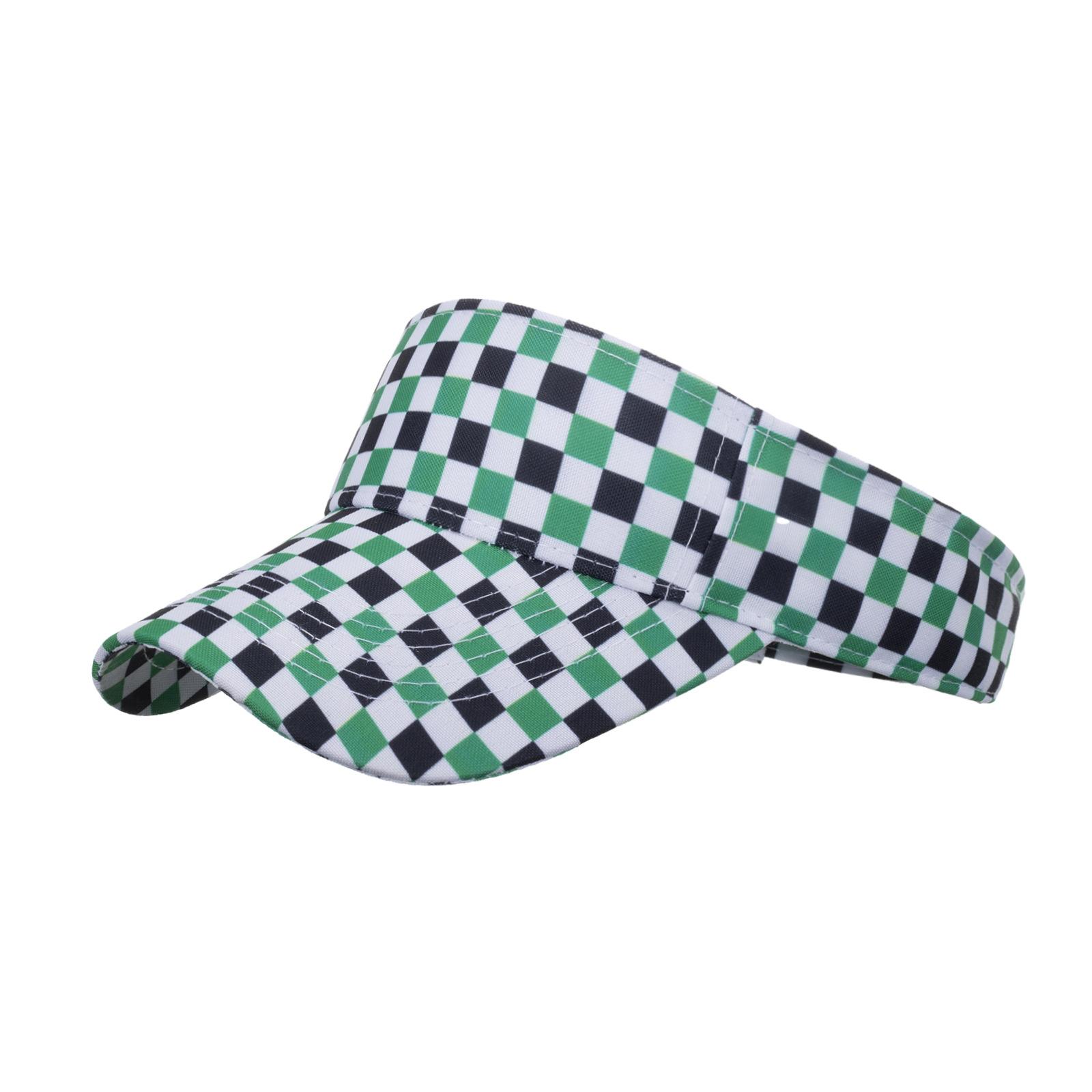 

Весной и летом новый открытый солнцезащитный клетчатый цилиндр Adjustable