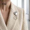 Glasses Hanging Pin Eyeglasses Holder Brooch Pin, Shape Lapel for Men Women, Decorative Clothes Decoration Accessories Suit Dress Shirt Collar