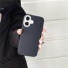 Simple Leather Texture Drop-proof Case for iPhone 16/15/14/13/12/Apple 17 Pro, Solid Color, New Model