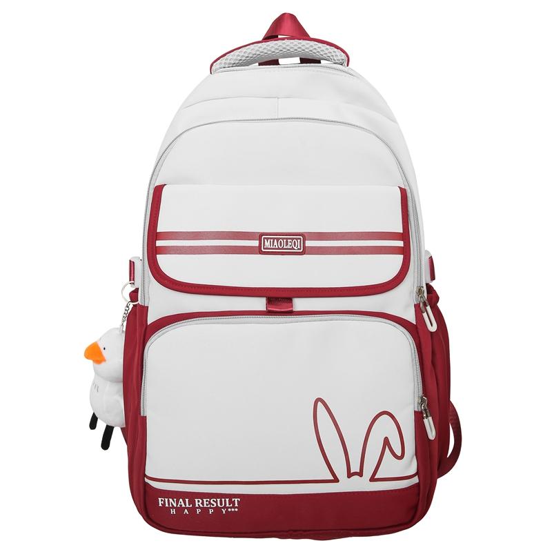 Женский рюкзак большой вместимости нейлоновый водоотталкивающий студенческий цветной — фото 21