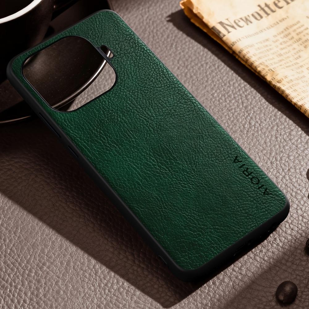 Phone Case - Luxury Case for Xiaomi 17 Ultra Pro Max 17T Pro Retro Fashion Natural Texture Solid Color Anti-Fingerprints Faux Leather Precise Camera
