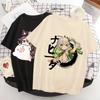T-shirt Genshin Impact Kawaii Hu Tao T-shirts Graphiques Xiao Kaedehara Kazuha T-shirt Hip Hop Tops Harajuku Tshirt Femme Années 90 Femme