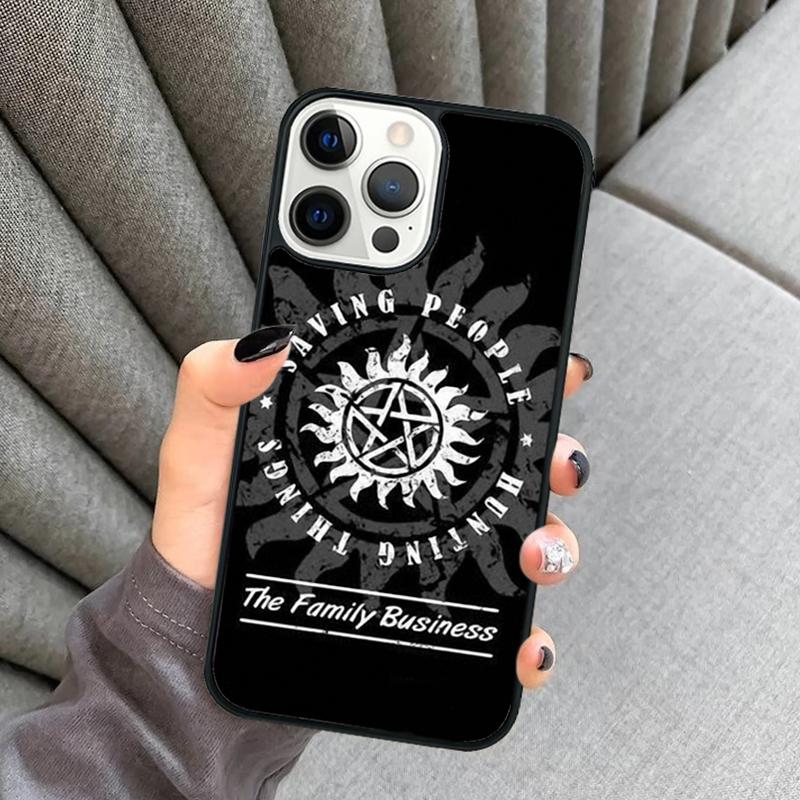 Supernatural Phone Case For iPhone 17 Air 16 16e 15 13 14 Pro Max 11 12 Plus 2022 MAX Shell Cover coque