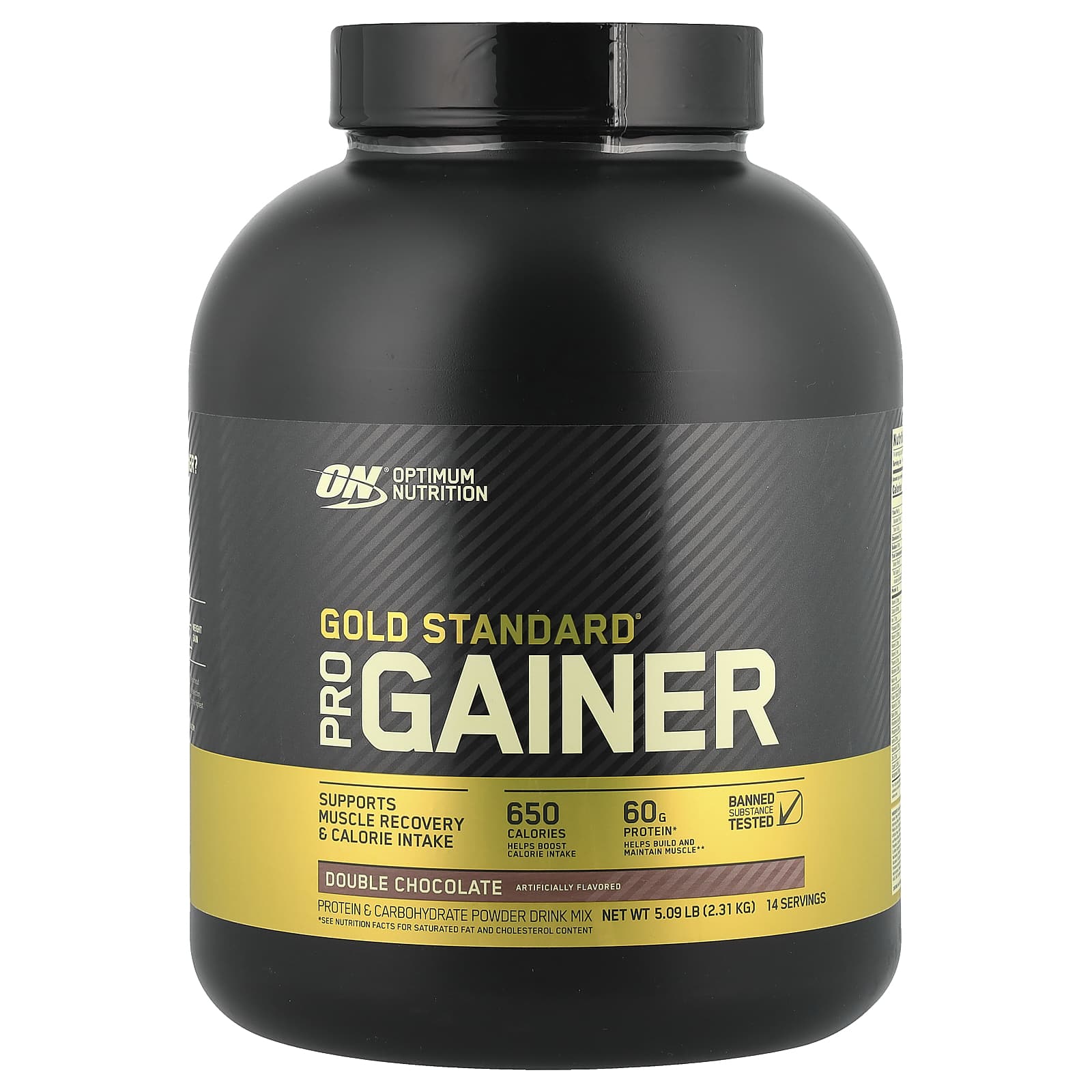 

Gold Standard, Pro Gainer, Double Chocolate, 2.31Kg(5.09Lb)