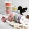 Handmade Crafts Cothing Materials DIY Gifts Packaging Ribbon New Sliver Dots Corduroy Ribbons