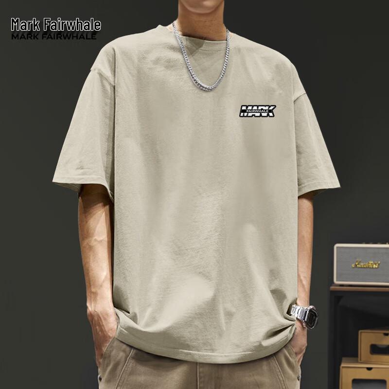 Mark Fairwhale Men's Soft Cotton Round Neck T-Shirt