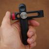 1 PC Adjustable Leather Strip Cutting Tool with Clear Scale Leather Cutter Leather Strap String Belt Cutter Hand Leather Craft Tool