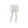 Nike Pantaloni casual sport, cu talie înaltă, strânși, cu uscare rapidă, Pantaloni pentru femei, verde FV5719-343